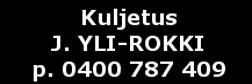 Kuljetus J. Yli-Rokki logo